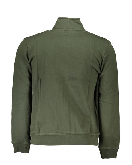 Napapijri Green Cotton Men Sweater