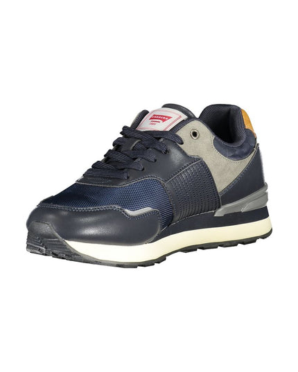 Carrera Sleek Blue Sports Sneakers with Logo Accent