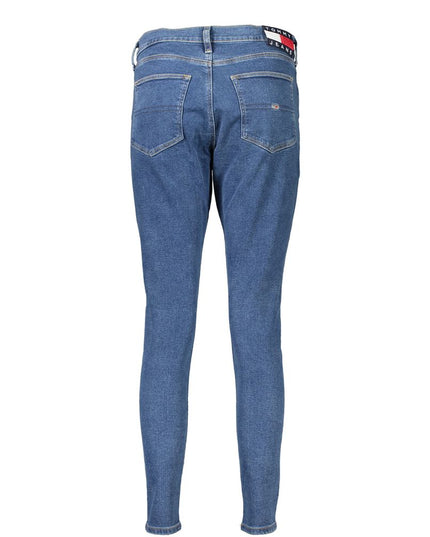 Tommy Hilfiger Blue Cotton Women Jeans