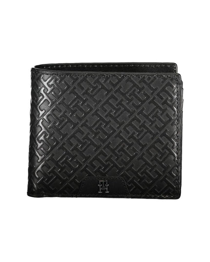 Tommy Hilfiger Elegant Leather Wallet with Coin Purse