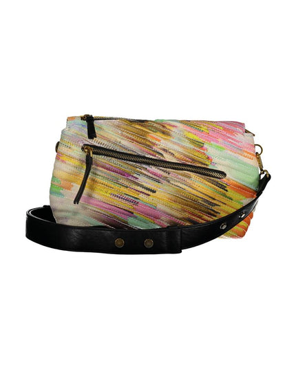 Desigual Yellow Polyester Handbag