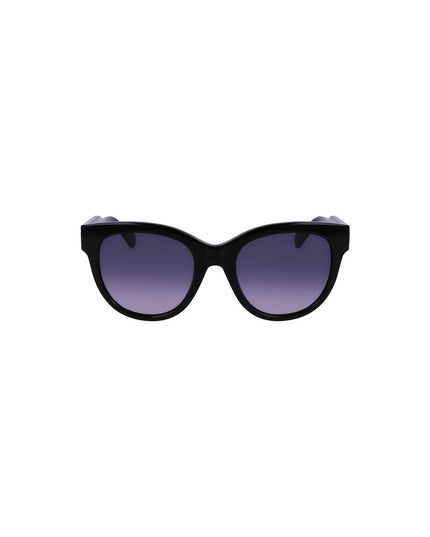 Liu Jo Black Acetate Women Sunglasses