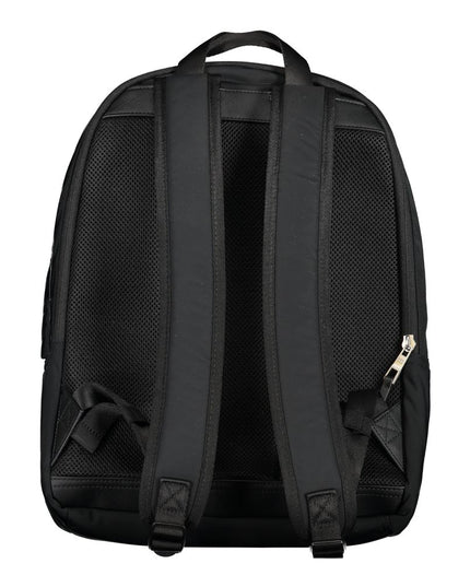 Tommy Hilfiger Black Polyester Backpack