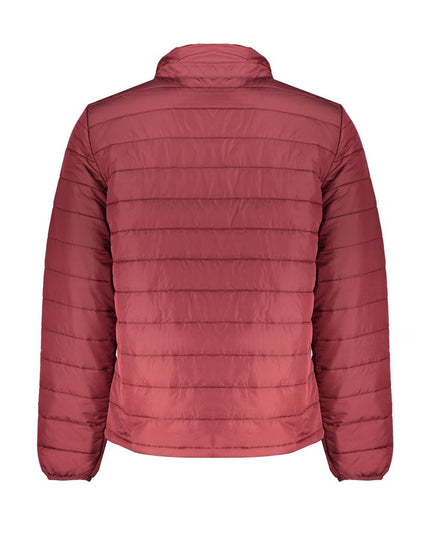 Timberland Red Polyester Men's Sports Jacket