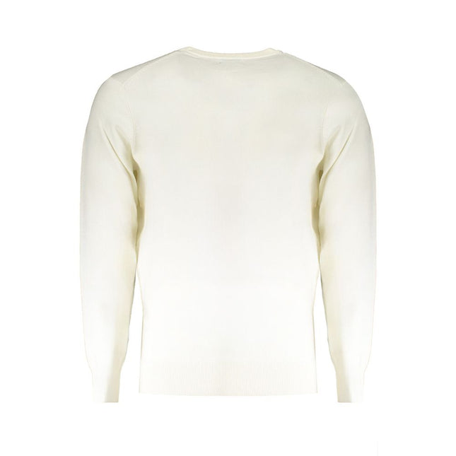 Norway 1963 White Wool Mens Sweater