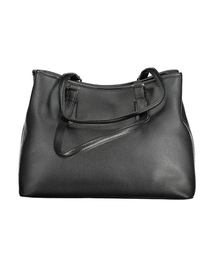 Mario Valentino Black Polyethylene Women Handbag