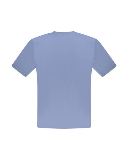 North Sails Blue Cotton Men T-Shirt