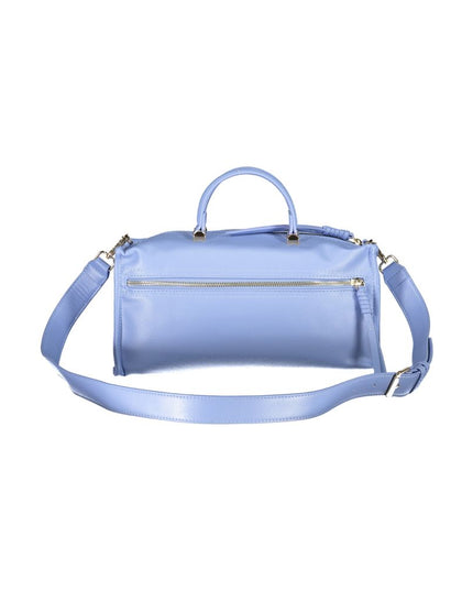 Mario Valentino Light Blue Polyethylene Women Handbag