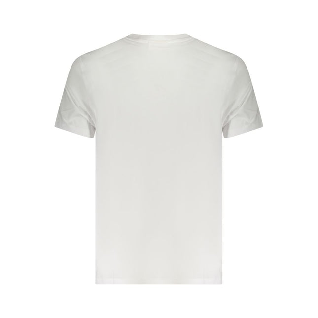 Calvin Klein White Cotton Men T-Shirt