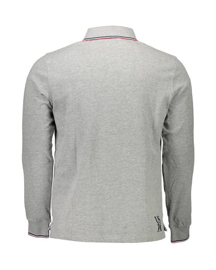 U.S. POLO ASSN. Brown Cotton Men Polo Shirt