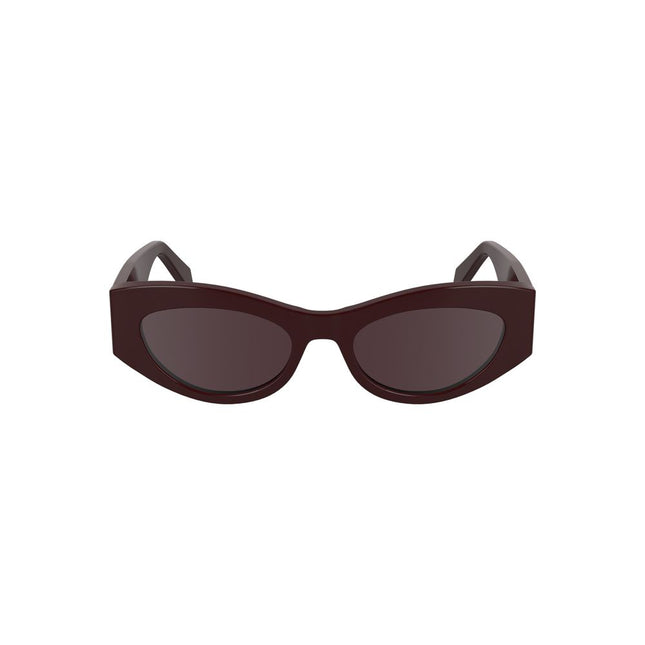Calvin Klein Red Acetate Women Sunglasses
