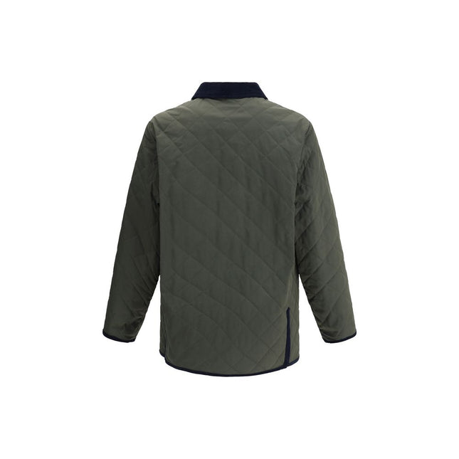 Valentino Green Polyamide Coat