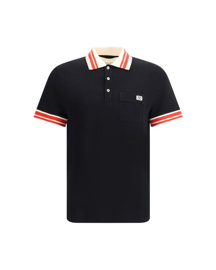 Valentino Black Cotton Polo Shirt