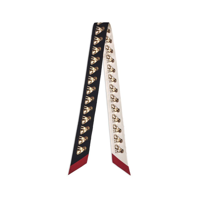 Valentino Garavani Multicolor Silk Scarf