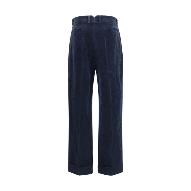 Valentino Blue Cotton Pants