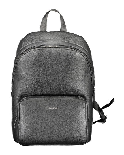 Calvin Klein Black Polyethylene Men Backpack