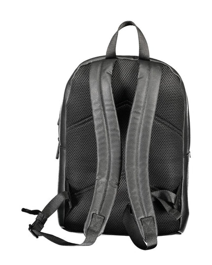 Calvin Klein Black Polyethylene Men Backpack