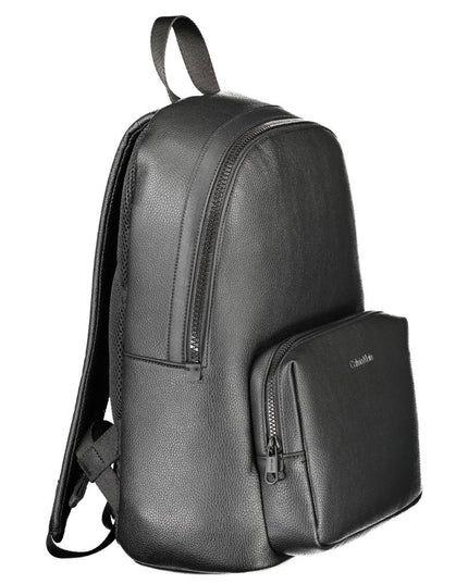 Calvin Klein Black Polyethylene Men Backpack