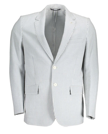 Gant White Cotton Men Jacket