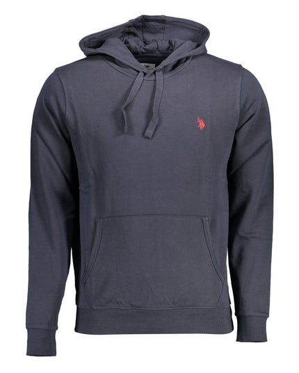 U.S. POLO ASSN. Blue Cotton Men Sweater