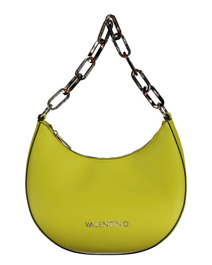 Mario Valentino Yellow Polyethylene Women Handbag