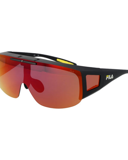 Fila Black Plastic Sunglasses