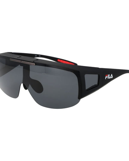 Fila Black Plastic Sunglasses