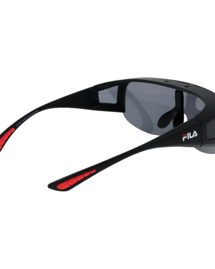 Fila Black Plastic Sunglasses
