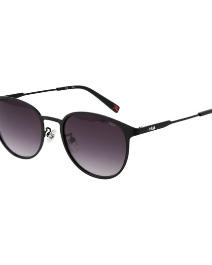 Fila Black Stainless Steel Sunglasses