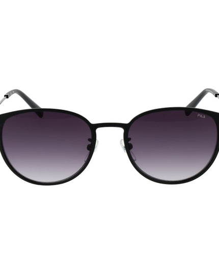 Fila Black Stainless Steel Sunglasses
