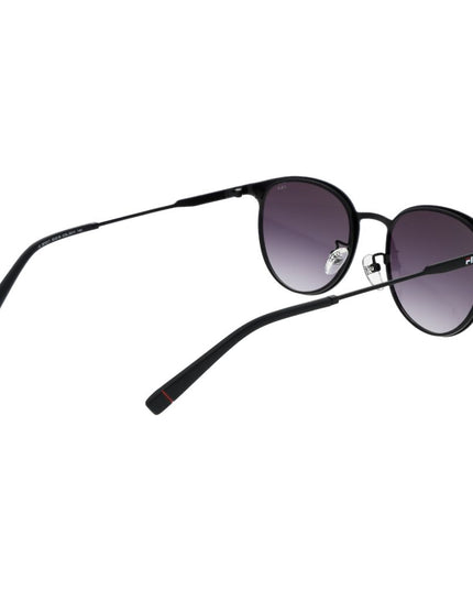Fila Black Stainless Steel Sunglasses