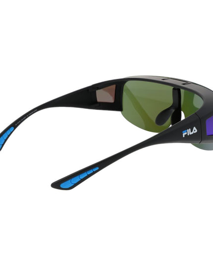 Fila Black Plastic Sunglasses