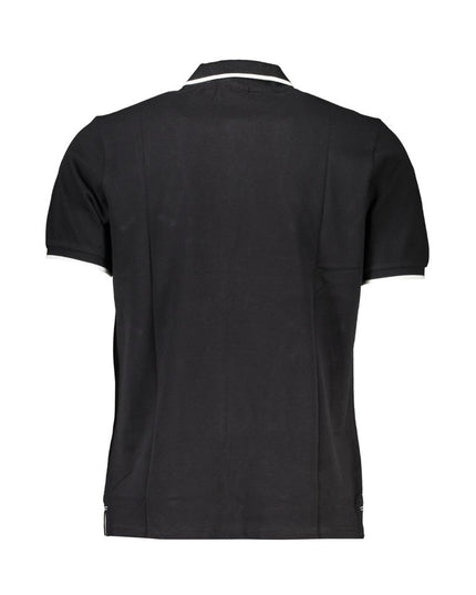 North Sails Black Cotton Polo Shirt