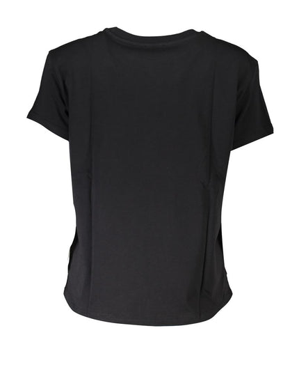 Patrizia Pepe Black Cotton Women T-Shirt