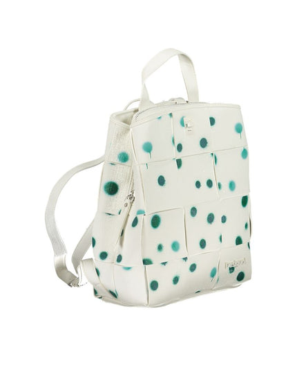Desigual White Polyethylene Backpack
