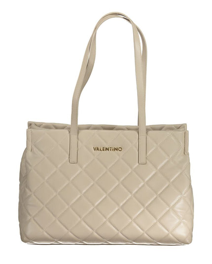 Mario Valentino Beige Polyethylene Handbag