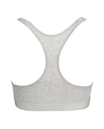 Tommy Hilfiger Gray Cotton Women Sports Bra