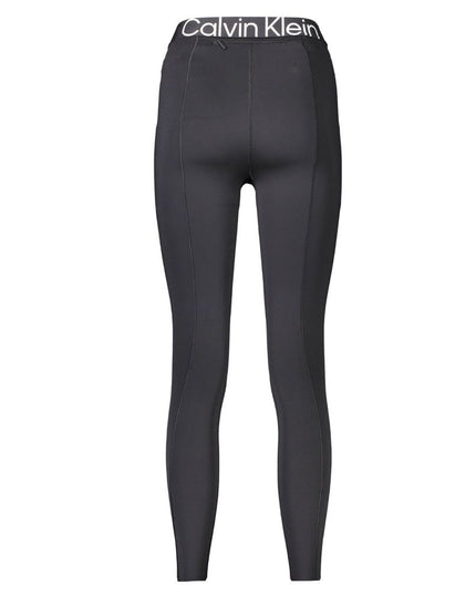 Calvin Klein Black Polyester Women Leggings