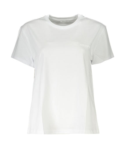 Patrizia Pepe White Cotton Women T-Shirt