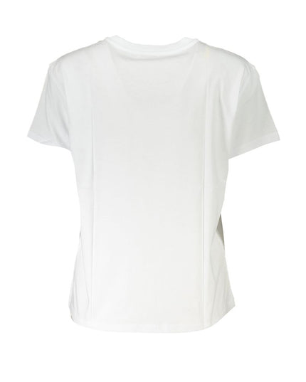 Patrizia Pepe White Cotton Women T-Shirt