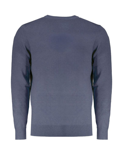 Norway 1963 Blue Wool Men Sweater