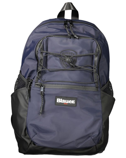 Blauer Blue Polyester Men Backpack