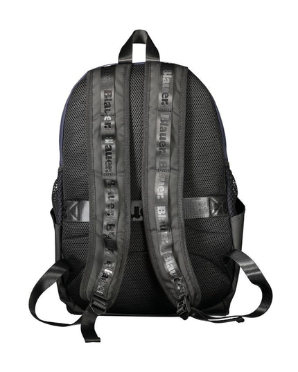 Blauer Blue Polyester Men Backpack
