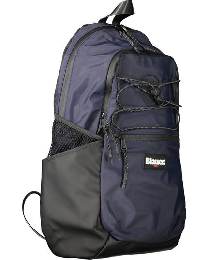 Blauer Blue Polyester Men Backpack