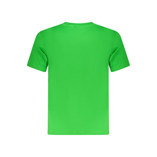 North Sails Green Cotton Men T-Shirt