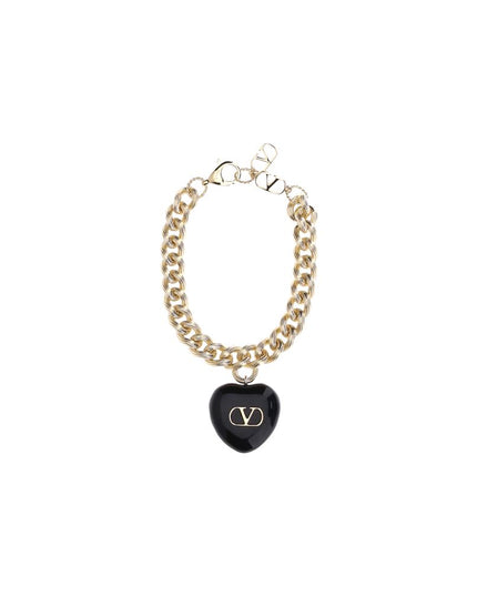 Valentino Garavani Gold Brass Bracelet
