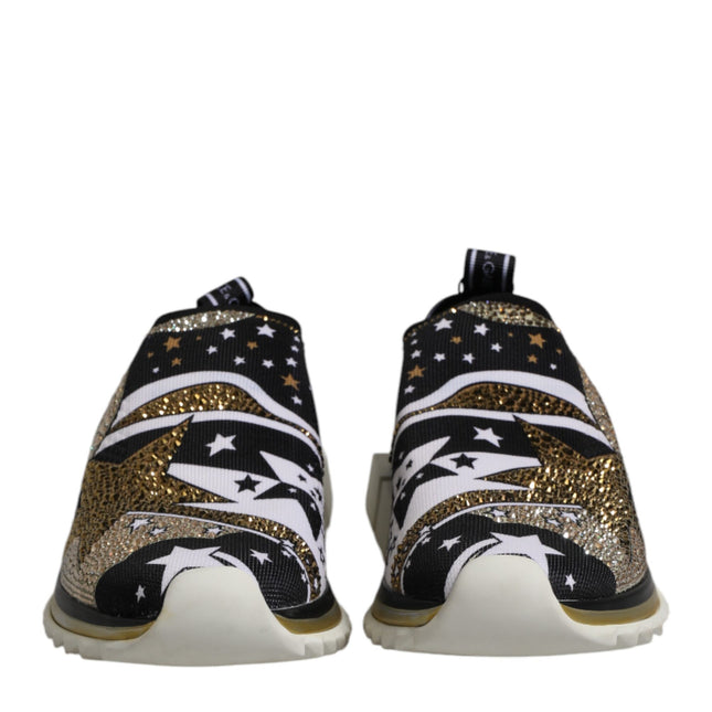 Dolce & Gabbana Multicolor Sorrento Low Top Sneakers Shoes
