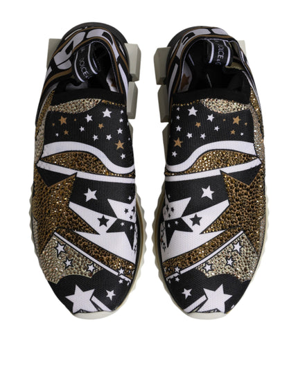 Dolce & Gabbana Multicolor Sorrento Low Top Sneakers Shoes