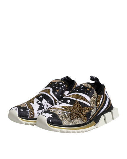 Dolce & Gabbana Multicolor Sorrento Low Top Sneakers Shoes