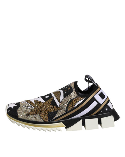 Dolce & Gabbana Multicolor Sorrento Low Top Sneakers Shoes